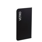 Etichette adesive raccolta differenziata - con stampa ''VETRO'' - 50 x 300 mm - vinile - bianco opaco - Medial International