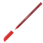Penna a sfera Vizz - con cappuccio - punta media - rosso - Schneider