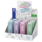 Gomma a scorrimento Eraser - involucro colori pastello assortiti - Staedtler