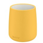 Portapenne Cosy - 10,8 x 8,5 cm - ceramica - giallo - Leitz
