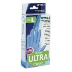 Guanti monouso in nitrile - tg. L - blu - conf. 10 pezzi