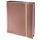 Agenda settimanale Time&Life 2025 - 16 x 16 cm - rame metal - Quo Vadis