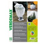 Cappuccio di protezione - per piante - 1 x 1,6 m - 17 gr - TNT - bianco - Verdemax - conf.3 pezzi