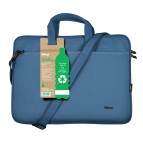 Borsa per notebook Bologna - ecocompatibile - da 16'' - blu - Trust