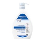 Sapone Total Body - con glicerina - dispenser 1 L - tè verde - Sanitec