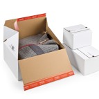 Scatola per spedizione E-Commerce - 18,4 x 14,9 x 12,7 cm - bianco - Colompac