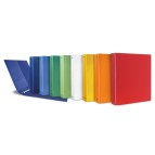 Raccoglitore Terra - 4 anelli tondi 30 mm - 22 x 30 cm - PP riciclato - colori assortiti - Sei Rota