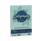 Carta Calligraphy Nature Remake - A4 - 250 gr - acquamarina - Favini - conf. 50 fogli