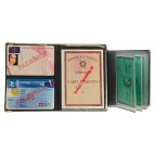Portadocumenti - multicard special - PVC - colori assortiti 1060S- Alplast - conf. 24 pezzi