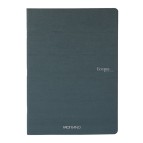Maxiquaderno EcoQua original PM - A4 - 90 gr - 1 rigo - 40 fogli - antarcite - Fabriano