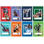 Maxiquaderno Sport Color 2022 - A4 - rigo di 1a - 21 fogli - 80 gr - Blasetti