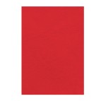 Copertine per rilegatura - A4 - cartoncino groffrato semilpelle - 250 gr - rosso - Fellowes - conf.100 pezzi