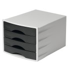 Cassettiera Eco - 29 x 23 x 36 cm - Nero - Durable