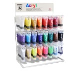 Tempera acrilica Acryl - 75ml - colori assortiti - Primo - expo 144 pezzi