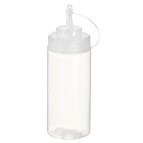 Squeeze bottle - per salse - 500 ml - trasparente - Leone