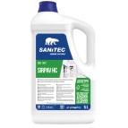 Detergente a schiuma per pavimenti - Sirpav HC - base ammoniaca - 5 L - Sanitec