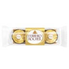Praline Rocher - gusto cioccolato/nocciola - Ferrero - conf. 3 pezzi