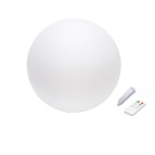 Palla led RGB Solar Nova - a ricarica solare - diametro 25cm - Velamp