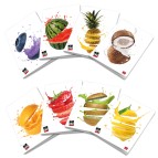 Maxiquaderno Fruits - A4 - 1 rigo - 42 fogli - 80 gr - Pigna