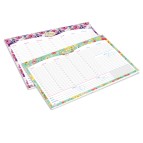 Desk planner Nature Flowers - da scrivania - 42 x 29,5 cm - Pigna