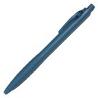 Penna detectabile retrattile - a lunga durata - leggermente ruvida - blu - Linea Flesh