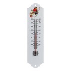 Termometro indoor/outdoor - in metallo - 20 cm - Velamp