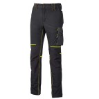 Pantalone da donna World - taglia L - grigio/giallo - U-power