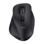 Mouse wireless Fyda - ricaricabile - nero - Trust