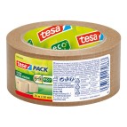 Nastro adesivo Tesapack Eco - paper ultra strong ecoLogo - 25 m x 5 cm - avana - Tesa