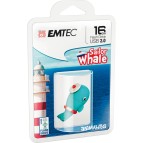 Emtec - Memoria usb2.0 M337 Anmalitos Whale - ECMMD16GM337 - 16 GB