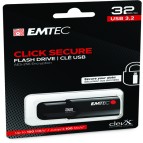 Emtec - Memoria USB B120 ClickSecure - ECMMD32GB123 - 32 GB