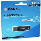 Emtec - USB3.2 D400 - Type-C - ECMMD64GD403 - 64GB