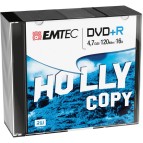 Emtec - DVD+R - registrabile - ECOVPR471016SL - 4,7GB - conf. 10 pz