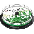 Emtec - DVD-R - registrabile - ECOVR471016CB - 4,7GB - conf. 10 pz