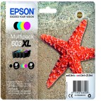 Epson - Multipack Cartucce Ink - 603XL - C/M/Y/K - C13T03A64010 - C/M/Y 4ml cad / K 8,9ml