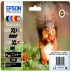 Epson - Multipack Cartuccia ink - 378XL/478XL - C/M/Y/K/R/G - C13T379D4010 - C/M/Y 9,3ml - K/R 11,2ml - R 10,2ml