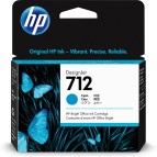 Hp - Cartuccia Ink - 712 - blu ciano - 3ED67A - 29 ml