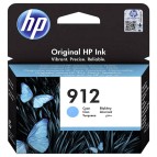 Hp - Cartuccia ink - 912 -  Ciano - 3YL77AE - 315 pag