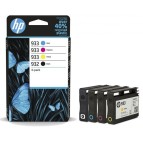 Hp - Confezione 4 inchiostri - Nero/Ciano/Magenta/Giallo - 6ZC71AE