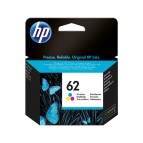 Hp - Cartuccia ink - 62 - C/M/Y - C2P06AE - 165 pag