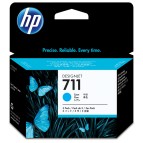 Hp - Confezione 3 cartucce ink - 711 - Ciano - CZ134A - 29ml cad