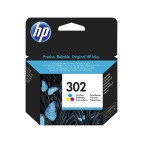 Hp - Cartuccia ink - 302 - C/M/Y - F6U65AE - 165 pag