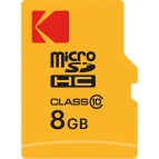 Kodak - Micro SDHC Class 10 Extra - EKMSDM8GHC10CK - 8 GB