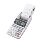 Calcolatrice scrivente mini EL1611V -  191x99x42 mm - 12 cifre - Bianco - Sharp - SH-EL1611V
