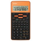 Calcolatrice scientifica EL 509 - 2 linee - Arancione - Sharp - EL509TSBYR