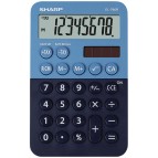 Calcolatrice tascabile EL 760R - 8 cifre - azzurro/blu - Sharp - EL760RBBL