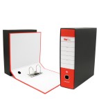 Registratore Starbox - dorso 8 cm - commerciale 23 x 30 cm - rosso - Starline