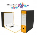 Registratore Starbox - dorso 8 cm - commerciale 23x30 cm - giallo - Starline