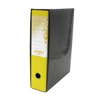 Registratore Kingbox - dorso 8 cm - protocollo 23x33 cm - giallo - Starline