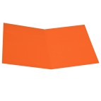 Cartellina semplice - 200 gr - cartoncino bristol - arancio - Starline - conf. 50 pezzi
